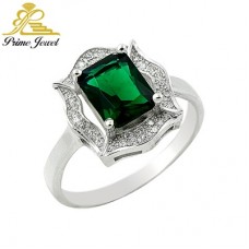 Gümüş Zirkon Taşlı Yüzük